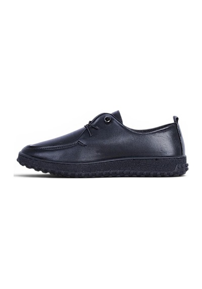 Ayakcenter Ayzen 1055 Siyah Kadın Loafer Ayakkabı
