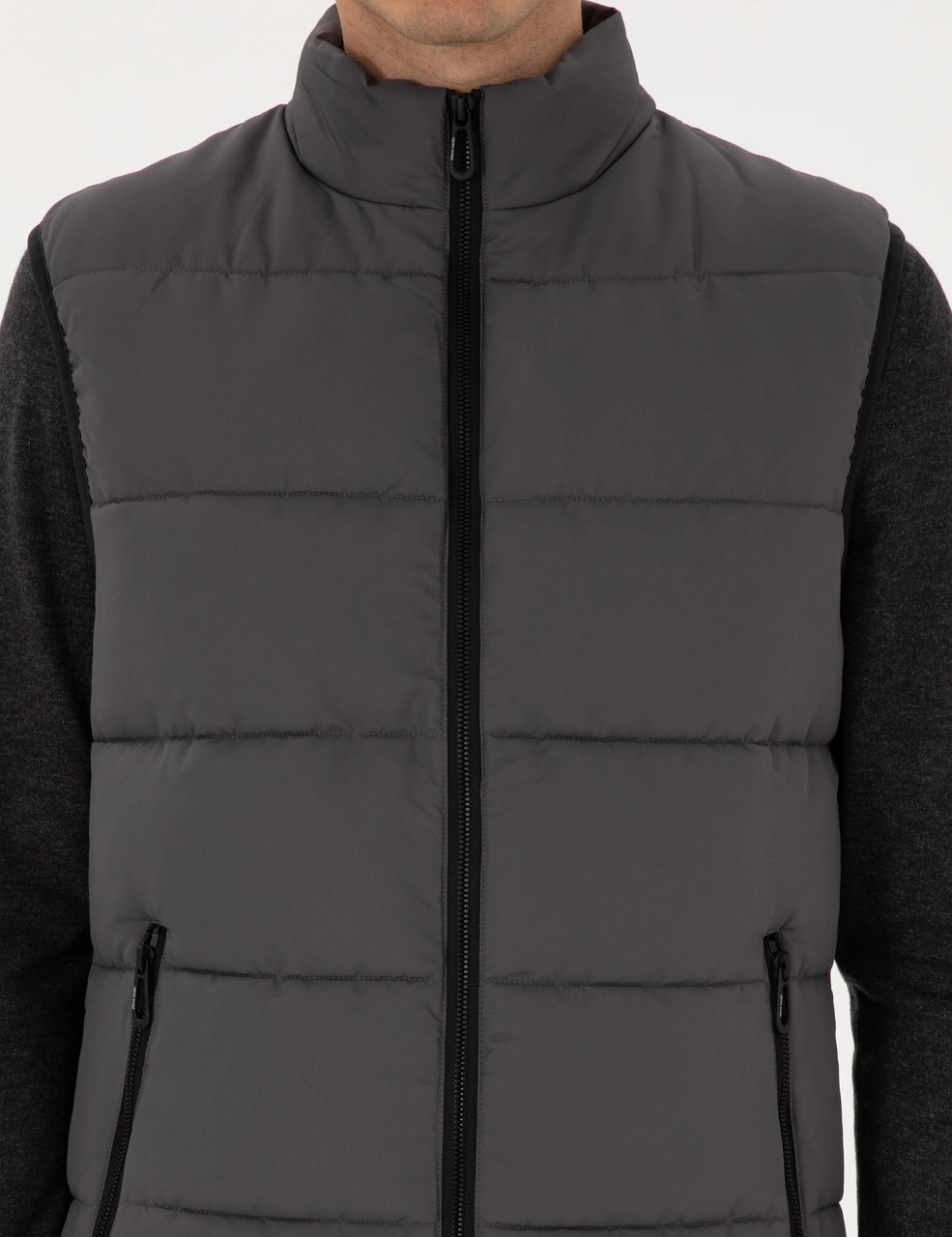 Pierre Cardin Erkek Gri Mont Yelek 50313937-vr024 Gri