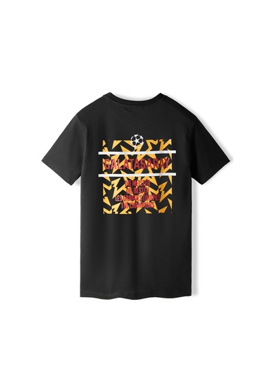 Gsstore Galatasaray Ucl Erkek T-shirt E252216 Siyah