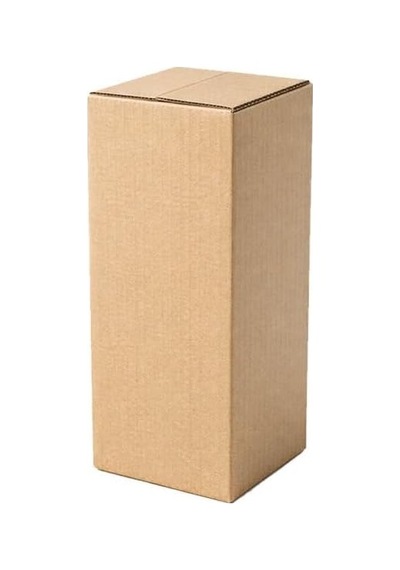 15x15x30 Cm Çift Oluklu Dopel Koli - Şişe, Termos Ve Hassas Obje Kutusu 1
