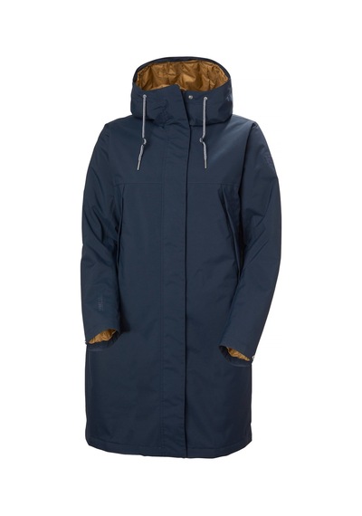 Helly Hansen W Hvaler Ins Yağmurluk Palto Lacivert