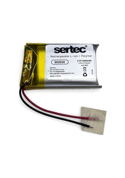 Sertec 902030 3.7v 500 Mah Li-polymer Pil Devreli/1.5a Evimdeyokyok