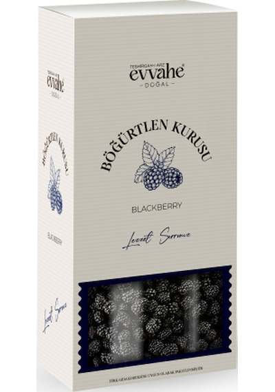 Evvahe Doğal Böğürtlen Kurusu 100 G