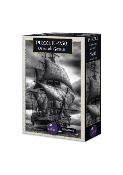 256 Parça Puzzle Seti Eğitici Puzzle Seti Osmanlı Gemisi