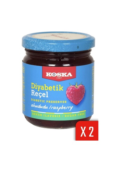 240 G Diyabetik Ahududu Reçeli 2 Adet