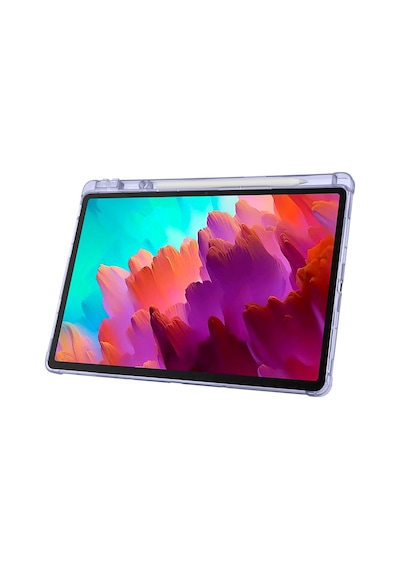 Lenovo Idea Tab Pro 12.7inç Tb-373fu Kılıf Kalem Bölmeli Trifolding Case Kılıf