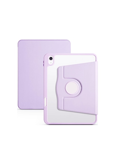Apple Uyumlu iPad 10.9 2022 10.nesil Kılıf Zore Termik Kalem Bölmeli Dönebilen Standlı Kılıf Klasik