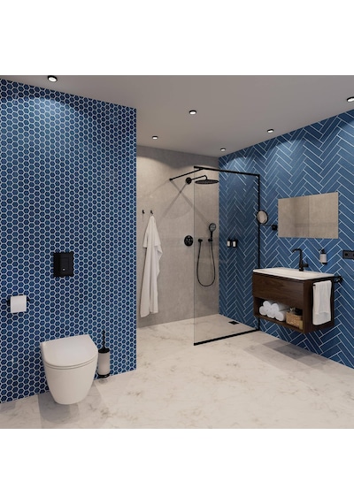 Grohe Rainshower El Duşu Askısı Phantom Black - 22117kf0 Diğer