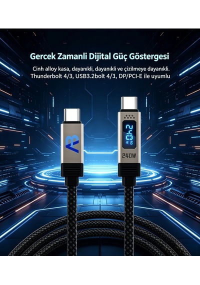 Apollobell Cch12-007 Usb4 Gen 3 Kablo