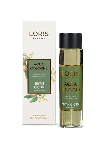 Loris Zeytin Çiçeği Cam Şişe Kolonya 180 ML