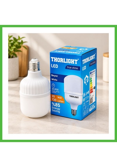 Vaveni 20 W Led Torch Ampul Arz
