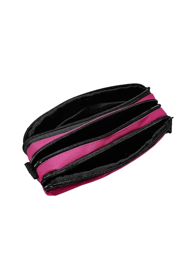 Jacbag Üç Bölmeli Çocuk ve Yetişkin Kalem Çantası - Pembe - Kadın/Kız Çocuk Çok Renkli
