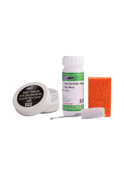 Point Care 3'Lü Set Beyaz Ayakkabı, Mont, Direksiyon, Deri Boyası (525834149)