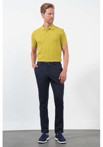 İmza Lacivert Yan Cep Slim Fit Esnek Jogger Pantolon 1003260373