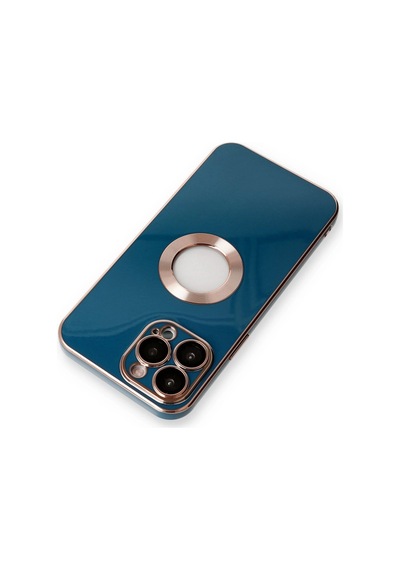 Apple İphone 14 Pro Max Kılıf Store Silikon - Mavi