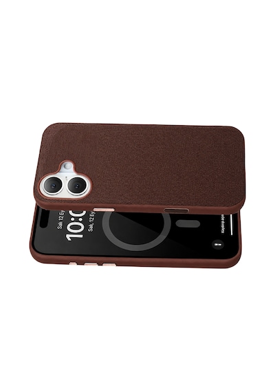 Joko - 459 - Apple Apple iPhone Uyumlu 16 Vero Magsafe Kapak - Metemıx - - Kahverengi