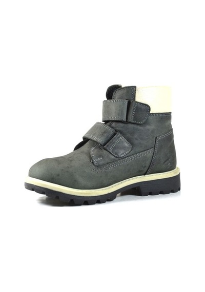 Toddler T.1020 Hakiki Yağlı Deri Gri Erkek Çocuk Bot (462077698) Gri