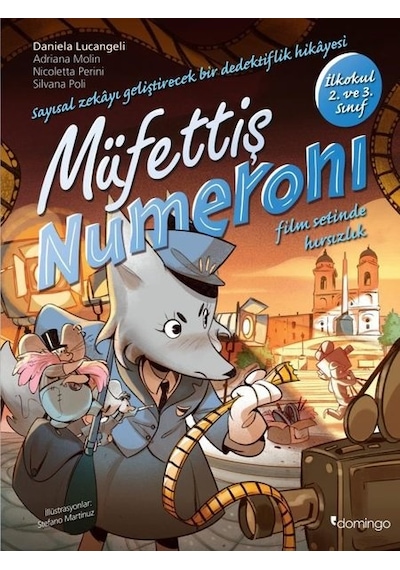 Müfettiş Numeroni 1: Film Setinde Hırsızlık - Sayısal Zek Gelişimi İçin Etkinlikli Ve Çıka Çizgi Okul Çağı Çocuk Kitapları 9667865