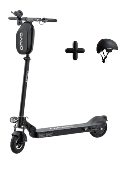Onvo Ov-007 X 500 W Elektrikli Scooter Kasklı Siyah