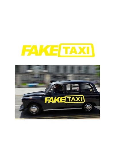 Fake Taxi Oto Sticker (1 Adet)