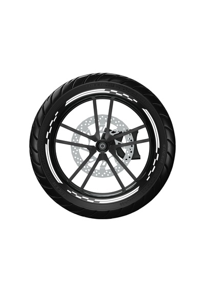 deeb Motogp Jant Şeridi Parlak Beyaz