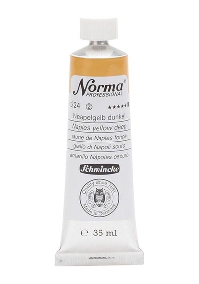 Schmincke Norma Profesyonel Yağlı Boya 35 ML 224 Naples Yellow Deep