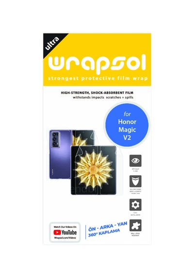 Honor Magic V2 Full Body 360 Derece Kaplama Ön Arka Ve Yan