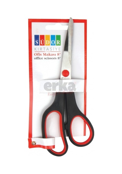 Ofis Makası 8 Inch Siyah Mavi Sm09