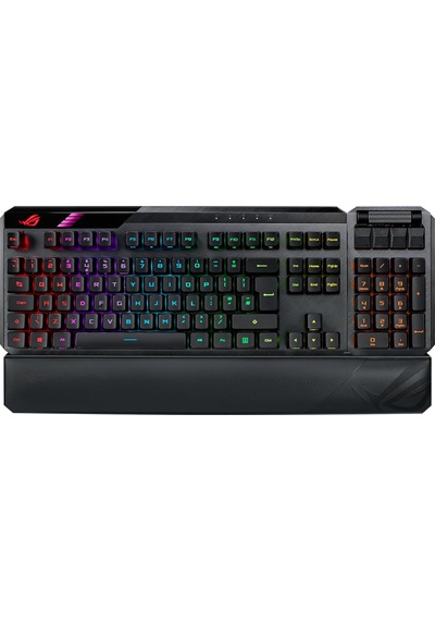 Rog Claymore Iı/rx Red/pbt/uk Aura Sync Rgb Bilek Desteği Mekanik Oyuncu Klavye Türkçe Tuş Dizilimi Rog Rx Red Swıtch İngilizce