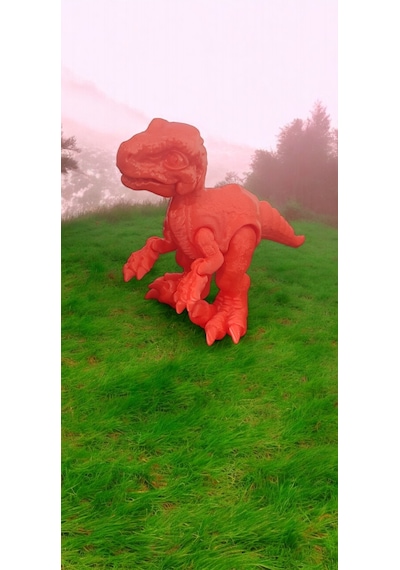 Hareketli Velociraptor Dinazor Oyuncak