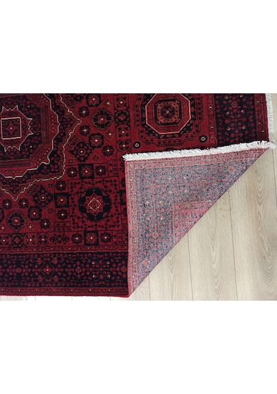 Çam Halı Bambos Plus 903 Kırmızı Yün Ve Bambu İle Özel Tezgahlarda Üretilen Afgan Halısı Desenli El Emeği Modern Uşak Halısı Kırmızı Çam Halı Bambos Plus 903 Kırmızı Yün Ve Bambu İle Özel Tezgahlarda Üretilen Afgan Halısı Desenli El Emeği Modern Uşak Halısı Kırmızı