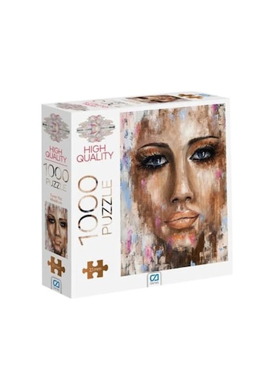Ca Games Tuval Yüz 1000 Parça Puzzle Ca 7030