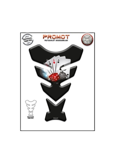 Universal Motosiklet Tank Pad 3d Sticker 0257 Diğer