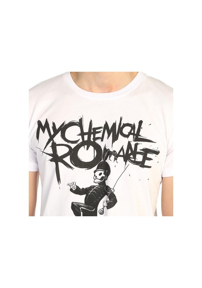Bant Giyim - My Chemical Romance Beyaz Erkek T-Shirt Tişört