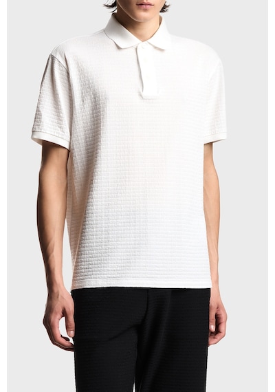 Emporio Armani Erkek Polo Em004595 Af10762 F0185 Ekru Ekru