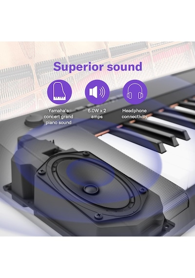 Yamaha Piaggero Np-15 61-tuşlu Eğitim Klavyesi Beyaz