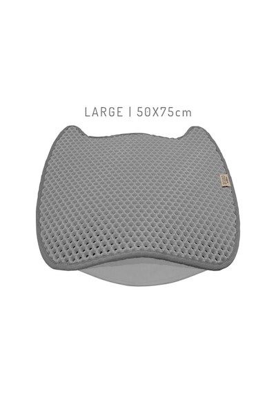 Cattie Taraklı Model Kum Toplayıcı Fonksiyonel Kedi Paspası Grey - Kedi Model L Boy 50-75cm