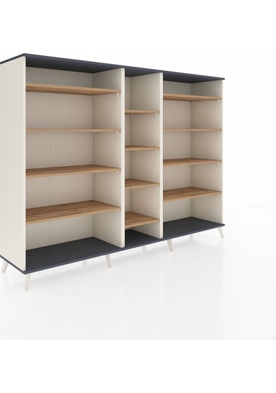 Hyperion Dolap 11 Raflı 220x44x163 Aytaşı-antrasit/çam Antrasıt/atlas Çam - Aytası Hyperion Dolap 11 Raflı 220x44x163 Aytaşı-antrasit/çam Antrasıt/atlas Çam - Aytası