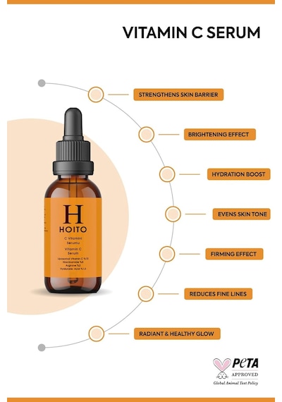 C Vitamini Serumu 30ml-liposomal Vitamin C% 10 Niacinamide% 8 Arginine% 2 Ha% 1,5