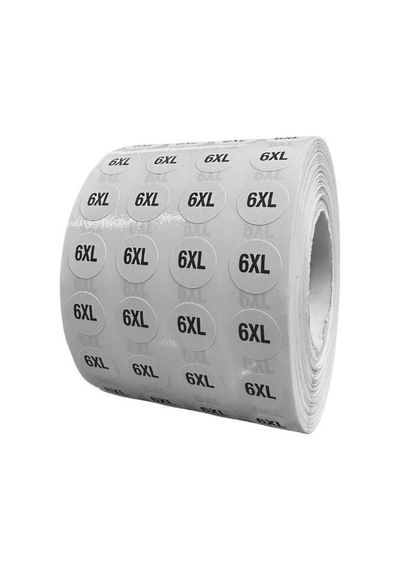 Örenler Plastik 10 Çap Beden Etiketi 5.000'li Rulo 6xl Beyaz