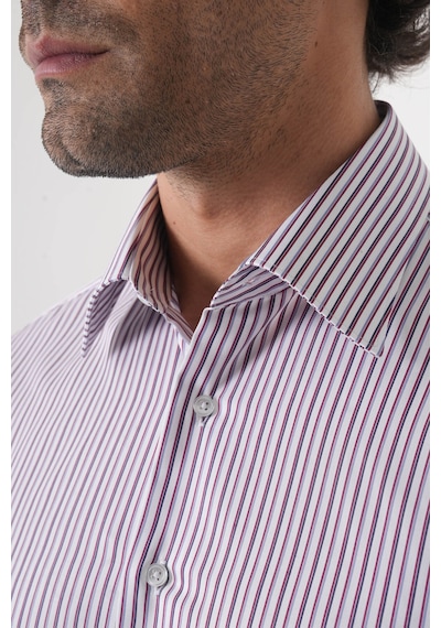 Bisse Regular Fit Uzun Kol Pamuk Erkek Bordo Gömlek Gmczg250031 D25 Bordo