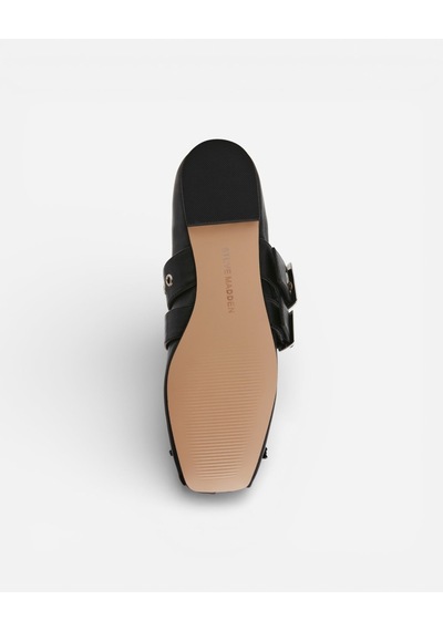 Steve Madden Ceara Black Leat Kadın Siyah Babet Ceara