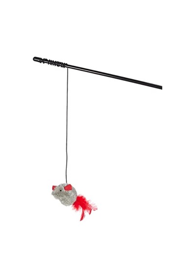 65 Cm Sesli Fareli Kedi Oltası İle Avcılık Keyfi