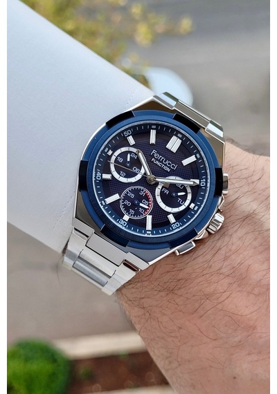 Ferrucci Fcgnct408 Erkek Kol Saati Gümüş