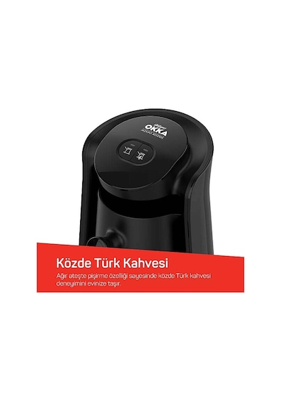 Arzum OK0049 Minio Közde Türk Kahvesi Makinesi Bol Köpüklü Közde Lezzeti 4 Fincan Kapasiteli