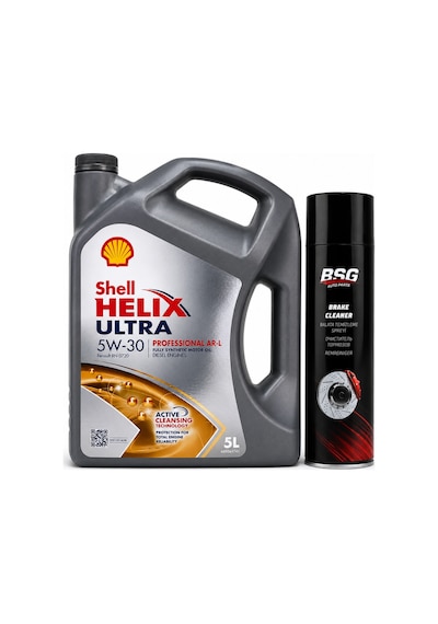 Shell Helix Ultra Pro Arl 5W-30 Motor Yağı 5 L + Balata Spreyi 500 ML