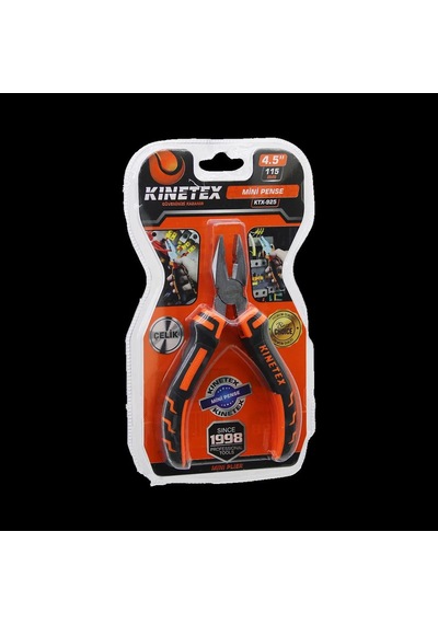 Vakumlu Mini Çelik Pense 115 Mm Yaylı .