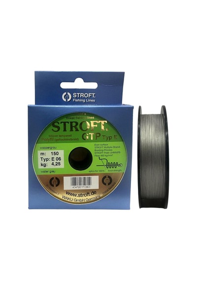 Stroft Gtp Typ E 150mt E06 0.06mm İp Misina Water Grey