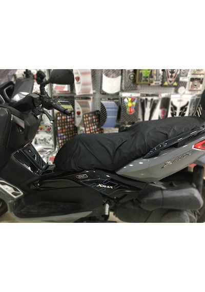 Yamaha Xmax 2014-2017 Full Body Kit Sticker Pad Siyah Mavi