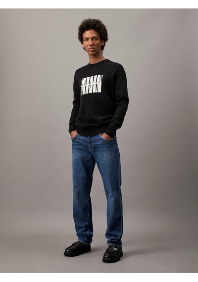Calvin Klein Slım Straıght Jeans-7274 Mavi Kot